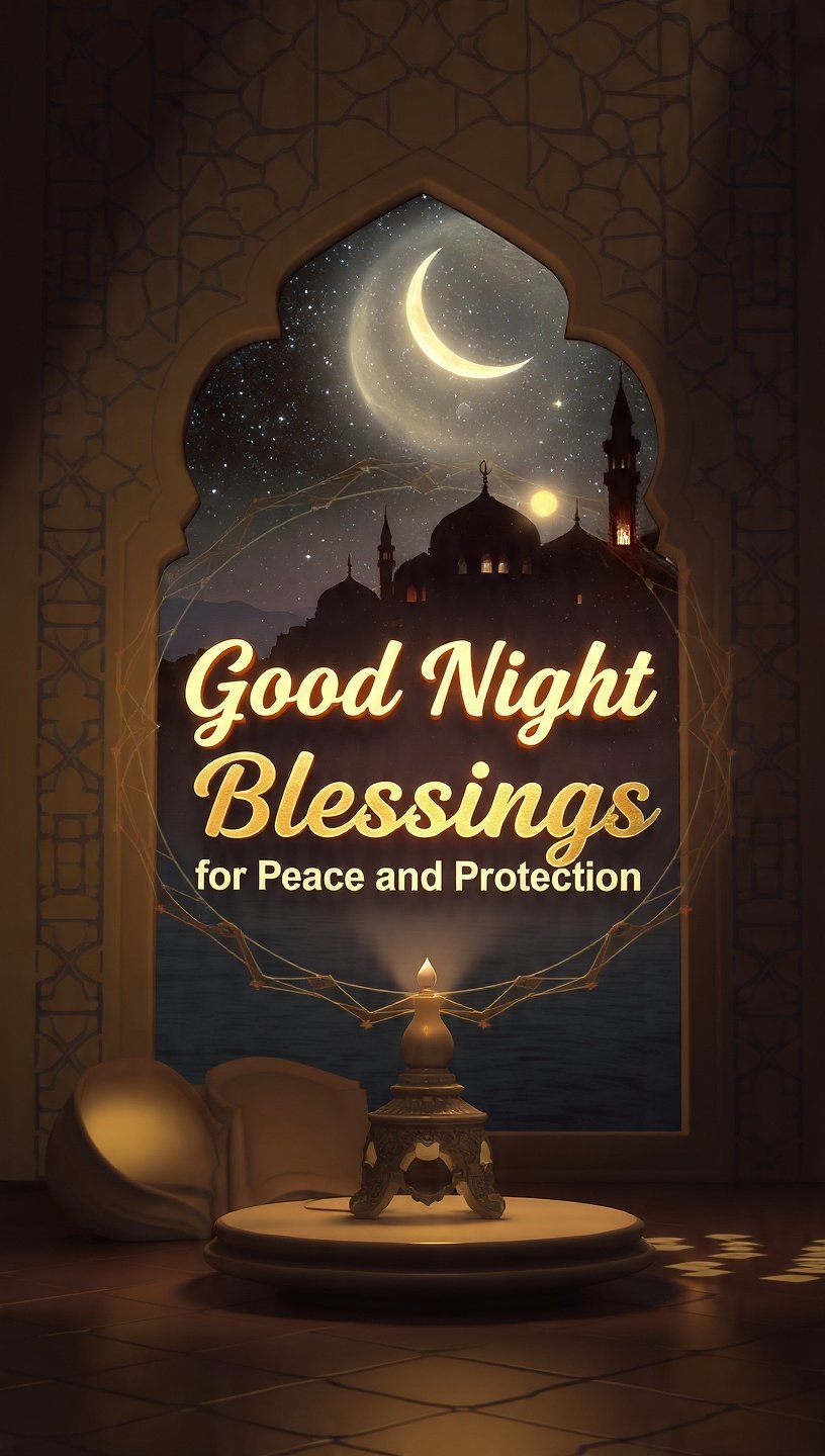 Good Night Blessings for Peace and Protection: 50 Wishes & Prayers